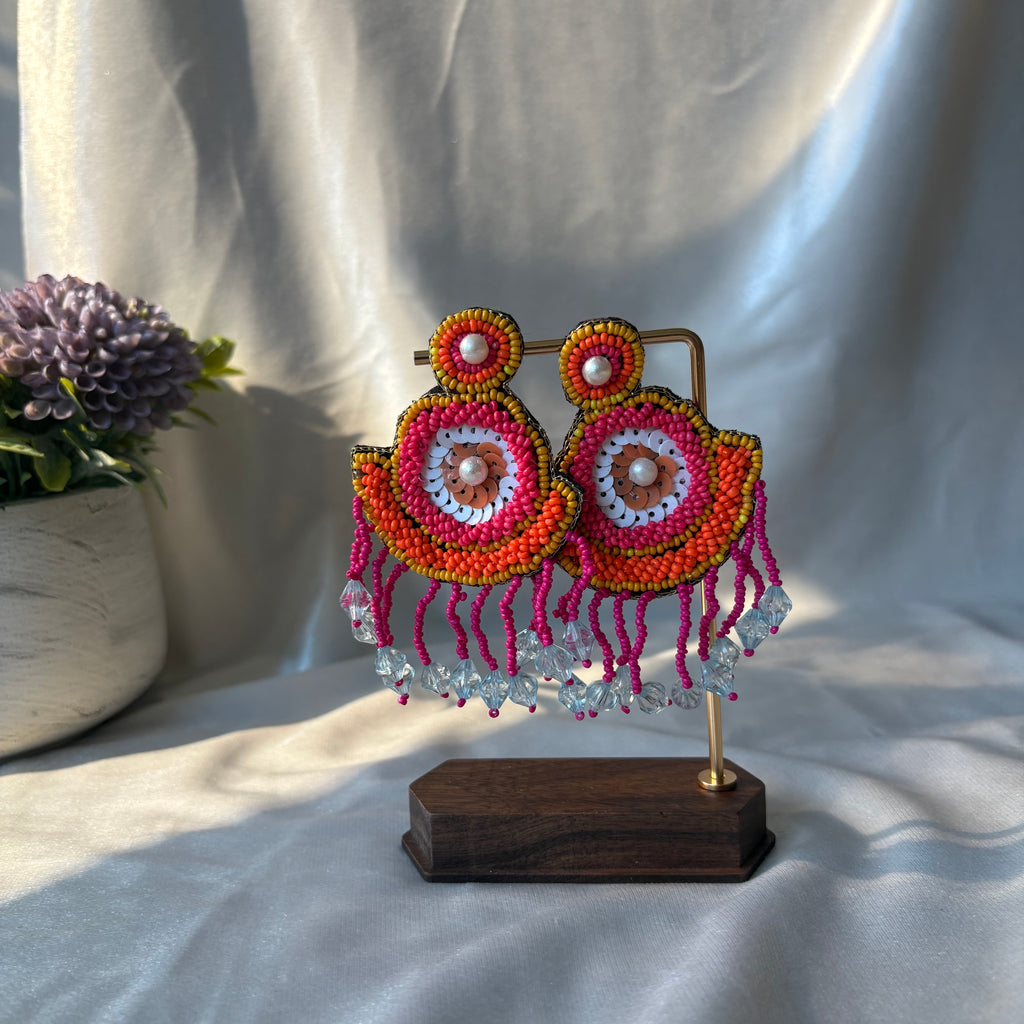 Tequila Sunrise Tassel Drops