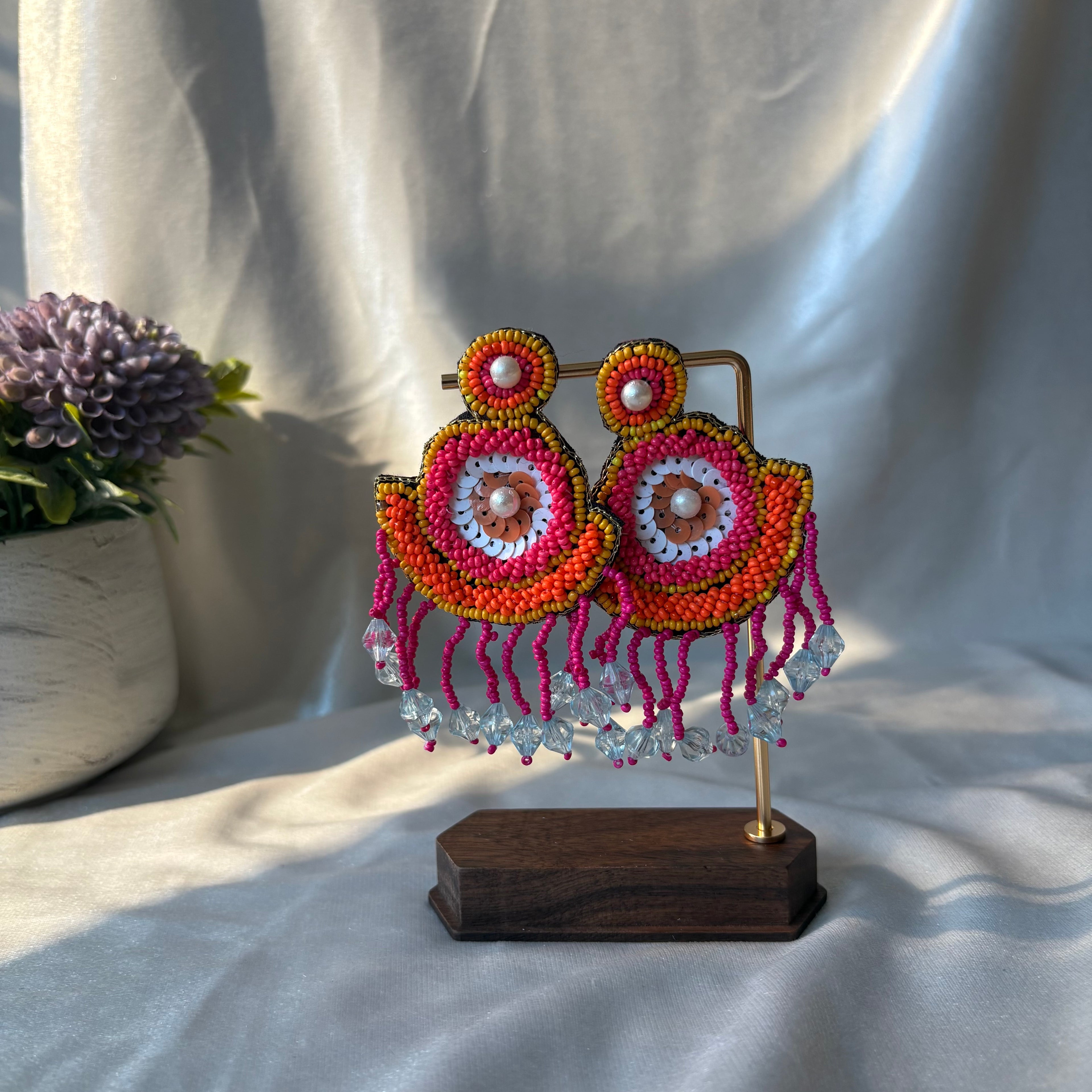 Tequila Sunrise Tassel Drops