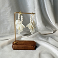 Ivory Cascade Earrings
