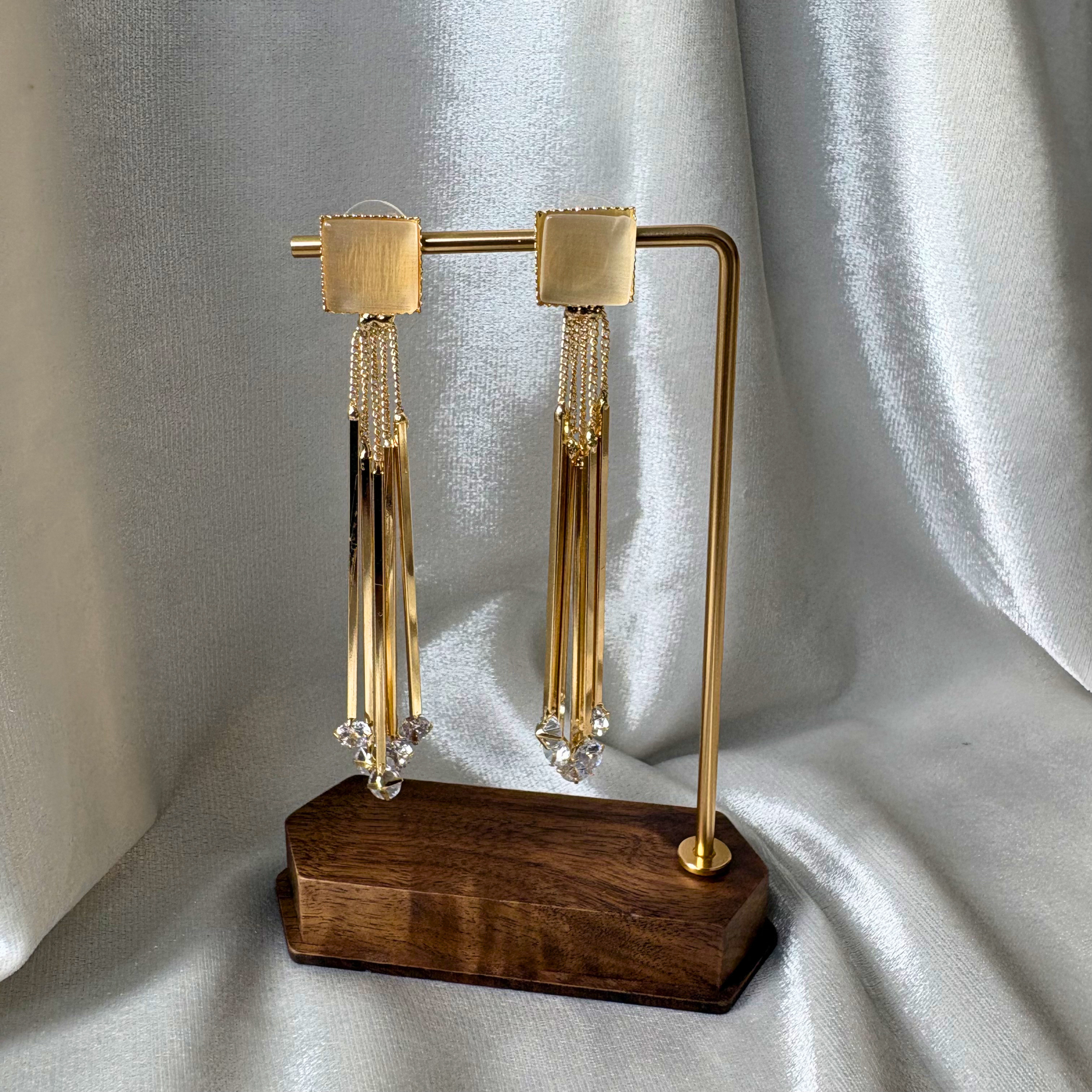 Gold Rain Earrings
